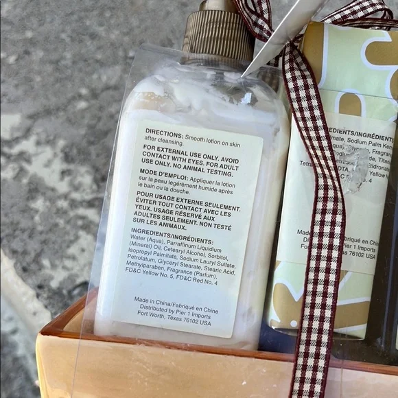 Pier 1 Tan and Brown Hand Soap Set with Rustic Charm - Picture 9 of 16